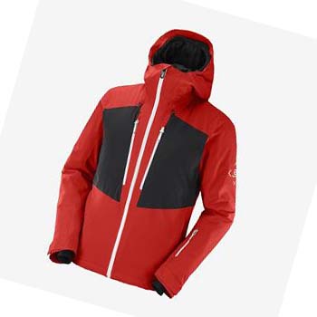 Salomon HIGHLAND INSULATED Erkek Ceket Kırmızı | TR 3294HAP